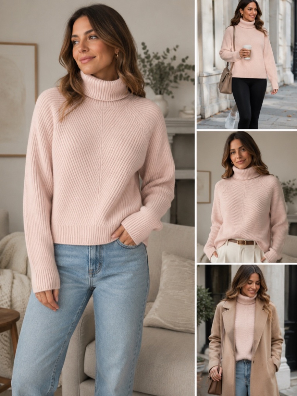 Reitmans Ribbed Turtleneck Sweater – NWT – Size Small